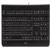 CHERRY KC 1000 teclado Hogar USB Suizo Negro