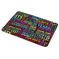 Sharkoon 20 Years Mouse Mat Alfombrilla de ratón para juegos Multicolor