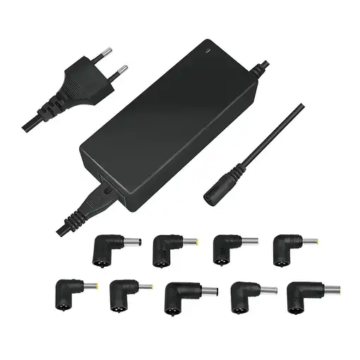 LogiLink PA0215 adaptador e inversor de corriente Interior 90 W Negro