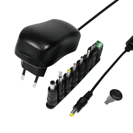 LogiLink PA0167 adaptador e inversor de corriente Interior 12 W Negro