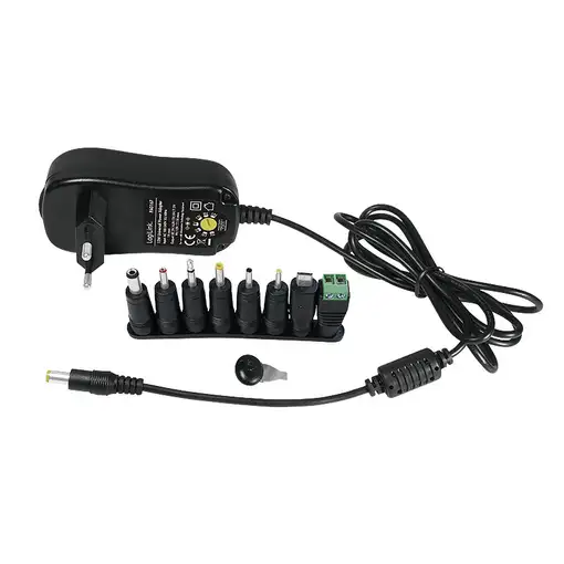 LogiLink PA0167 adaptador e inversor de corriente Interior 12 W Negro