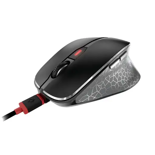 CHERRY MW 8C ERGO ratón mano derecha RF Wireless + Bluetooth Óptico 3000 DPI
