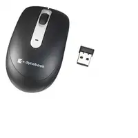 Dynabook W90 ratón Oficina Ambidextro RF inalámbrico Blue LED 1800 DPI
