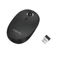 LogiLink ID0204 ratón Oficina Ambidextro RF Wireless + Bluetooth 1600 DPI