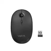 LogiLink ID0204 ratón Oficina Ambidextro RF Wireless + Bluetooth 1600 DPI