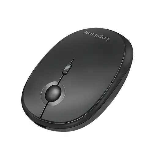 LogiLink ID0204 ratón Oficina Ambidextro RF Wireless + Bluetooth 1600 DPI