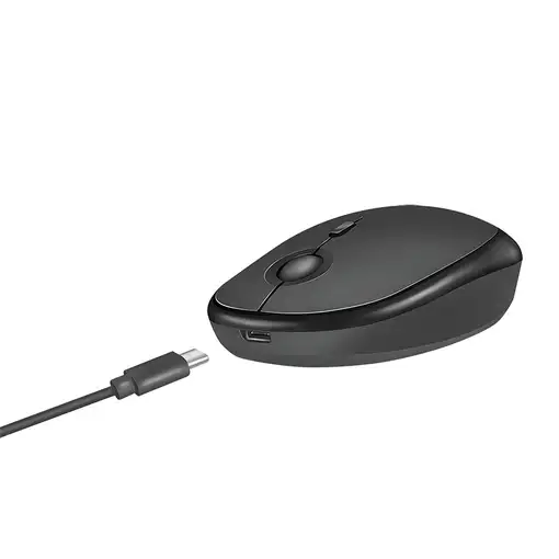 LogiLink ID0204 ratón Oficina Ambidextro RF Wireless + Bluetooth 1600 DPI