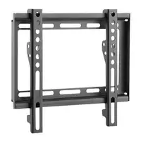 LogiLink BP0034 soporte para TV 106,7 cm (42") Negro, Acero inoxidable