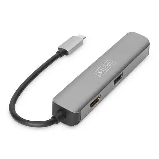 Digitus Acoplamiento USB-C™, 5 puertos