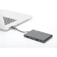 Digitus Estación de conexión universal de viaje, USB Type C™