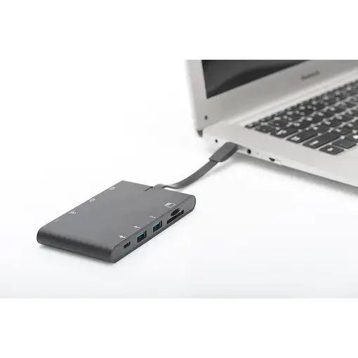 Digitus Estación de conexión universal de viaje, USB Type C™