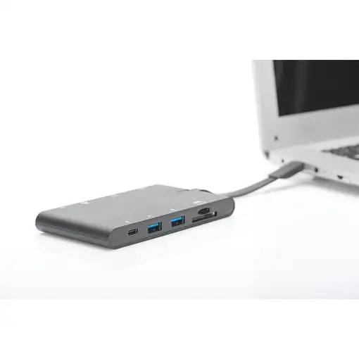Digitus Estación de conexión universal de viaje, USB Type C™