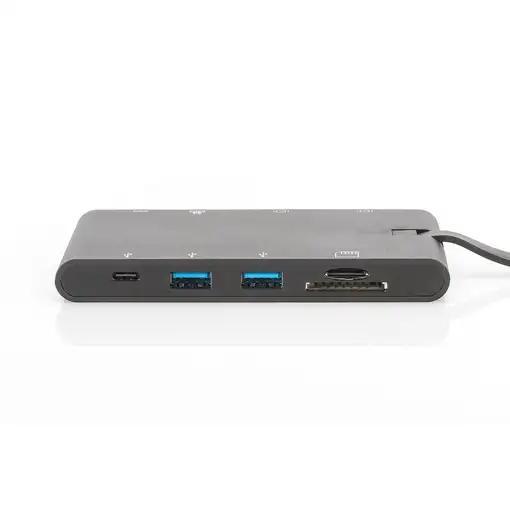 Digitus Estación de conexión universal de viaje, USB Type C™