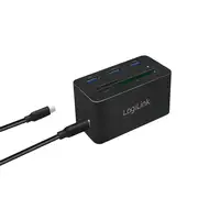 LogiLink UA0370 base para portátil y replicador de puertos Alámbrico USB 3.2 Gen 1
