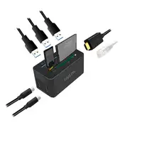 LogiLink UA0370 base para portátil y replicador de puertos Alámbrico USB 3.2 Gen 1
