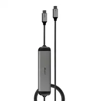 Lindy 43326 base para portátil y replicador de puertos Alámbrico USB 3.2 Gen 1 (3.