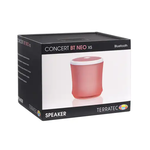 Terratec 145356 altavoz portátil o de fiesta Rosa 2,2 W