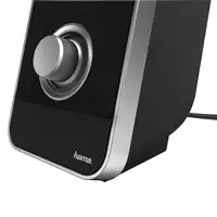 Hama | Altavoces para PC 2.0 estéreo (Altavoz para Ordenador de 6W, alimentación U