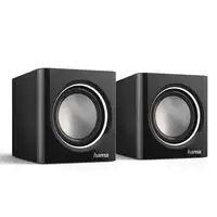 Hama | Altavoces Sonic Mobil 185, 3W, conexión jack 3,5mm, control de volumen, Col