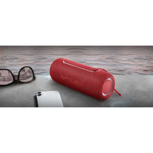 Muse M-780BTR altavoz portátil o de fiesta Rojo 20 W