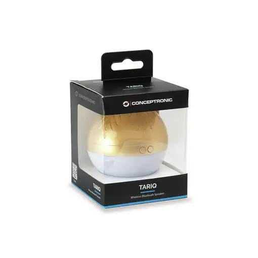 Conceptronic TARIQ01GL Altavoz portátil estéreo Oro 3 W