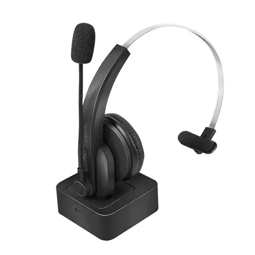 LogiLink BT0059 auricular y casco Auriculares Inalámbrico Diadema Oficina/Centro d