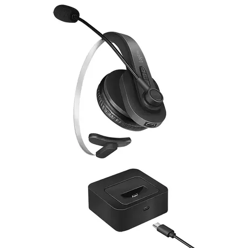 LogiLink BT0059 auricular y casco Auriculares Inalámbrico Diadema Oficina/Centro d