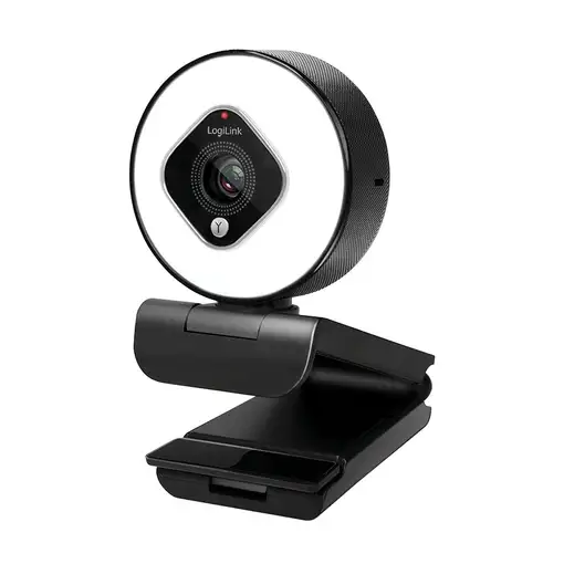 LogiLink UA0384 cámara web 2 MP 1920 x 1080 Pixeles USB 2.0 Negro, Blanco