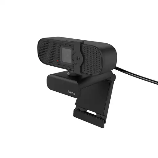 Hama | PC Webcam "C 400", calidad FULL HD, con micrófono y base para montar en pan