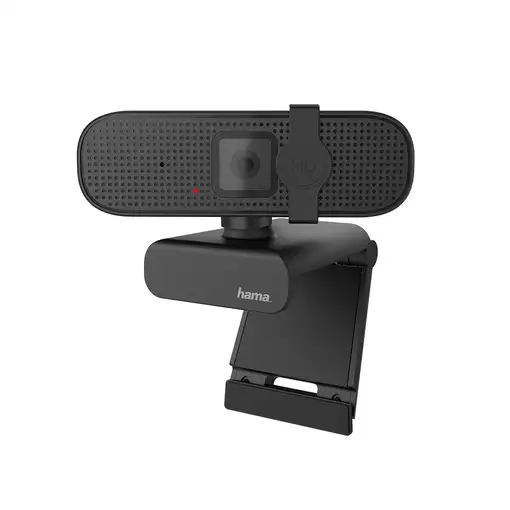 Hama | PC Webcam "C 400", calidad FULL HD, con micrófono y base para montar en pan
