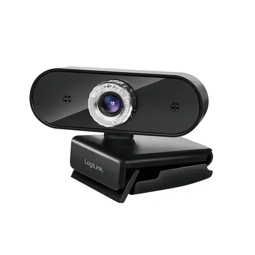 LogiLink UA0368 cámara web 1280 x 720 Pixeles USB 2.0 Negro