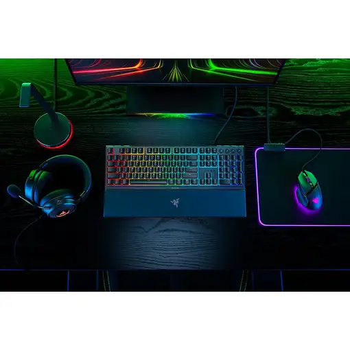 Razer Ornata V3 - US teclado Juego USB Inglés Negro