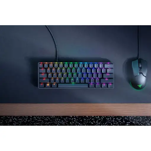 Razer Huntsman Mini teclado Juego USB QWERTZ Alemán Negro