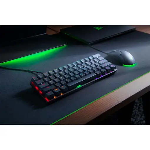 Razer Huntsman Mini teclado Juego USB QWERTZ Alemán Negro