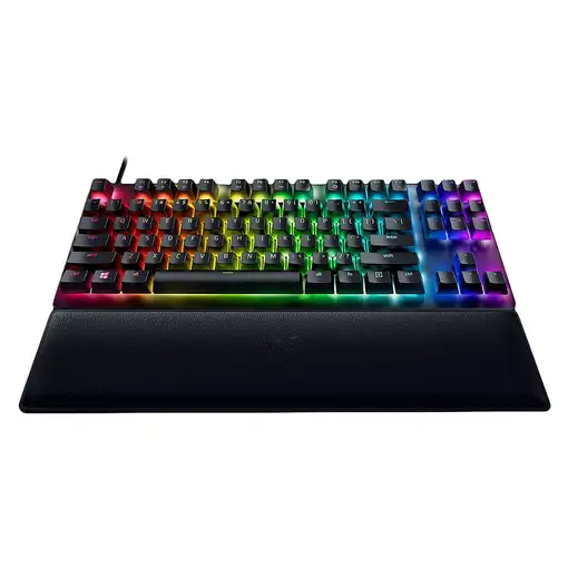 Razer Huntsman V2 Tenkeyless teclado Juego USB QWERTY Inglés de EE. UU. Negro