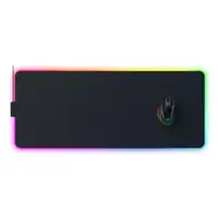 Razer Strider Chroma Alfombrilla de ratón para juegos Negro