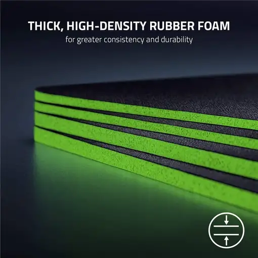 Razer Gigantus V2 - Large Alfombrilla de ratón para juegos Negro, Verde