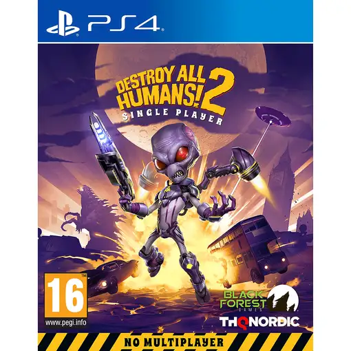 Ecoplay Destroy All Humans! 2 Reprobed Single Player (PS4) Plurilingüe PlayStation