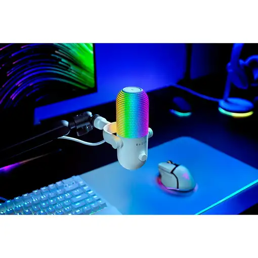 Razer Seiren V3 Chroma Blanco Micrófono para PC
