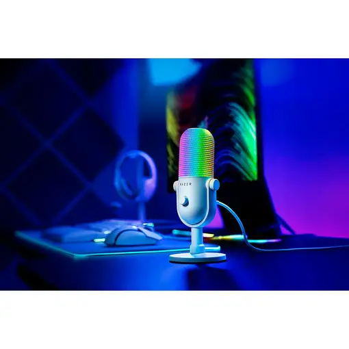 Razer Seiren V3 Chroma Blanco Micrófono para PC