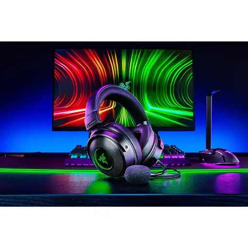 Razer Kraken V3 HyperSense Auriculares Alámbrico Diadema Juego USB tipo A Negro