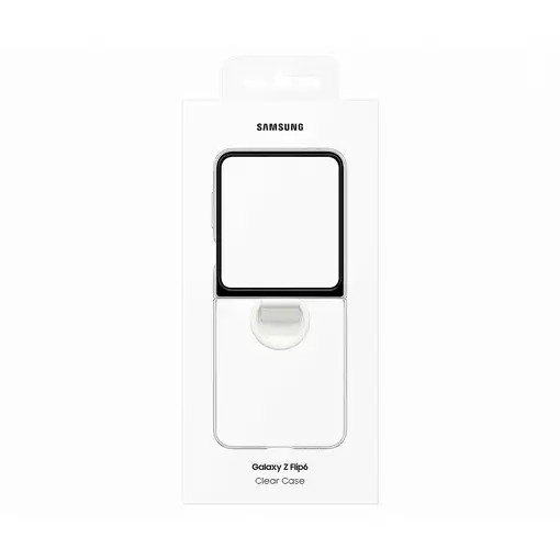 Samsung EF-QF741CTEGWW funda para teléfono móvil 17 cm (6.7") Transparente