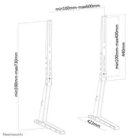 Neomounts FPMA-D1240BLACK Soporte para monitor 37-70"