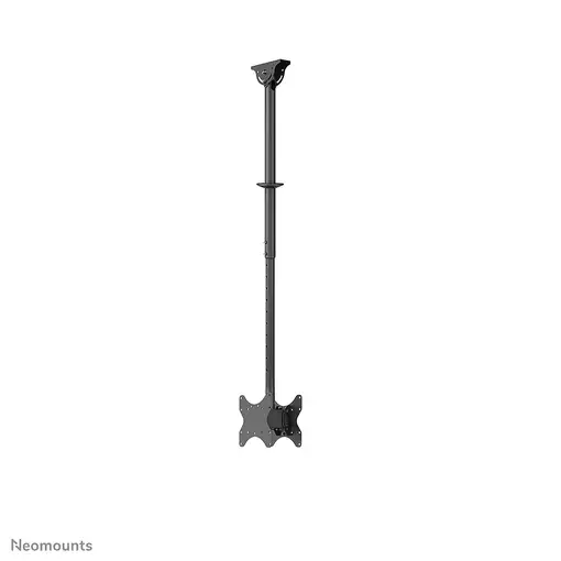 Neomounts CL35-340BL22 Soporte de techo para doble monitor/TV 23-42" - alt. 106-15