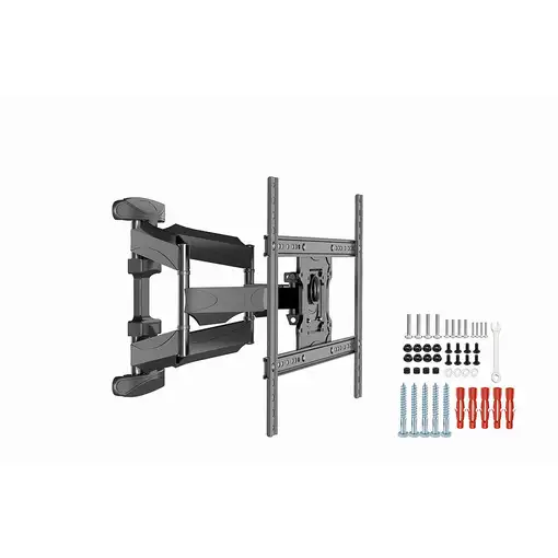 Gembird WM-75ST-01 soporte para TV 190,5 cm (75") Negro