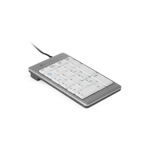 BakkerElkhuizen UltraBoard 955 Numeric teclado numérico PC USB Gris claro, Blanco