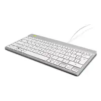 R-Go Tools Teclado ergonómico R-Go Compact Break, teclado compacto con software de