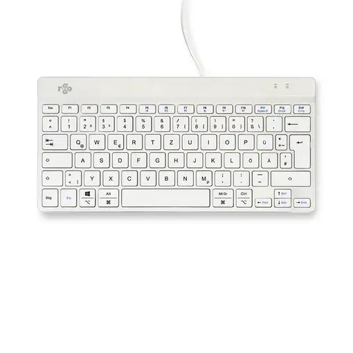 R-Go Tools Teclado ergonómico R-Go Compact Break, teclado compacto con software de