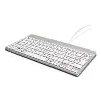 R-Go Tools Teclado ergonómico R-Go Compact Break, teclado compacto con software de