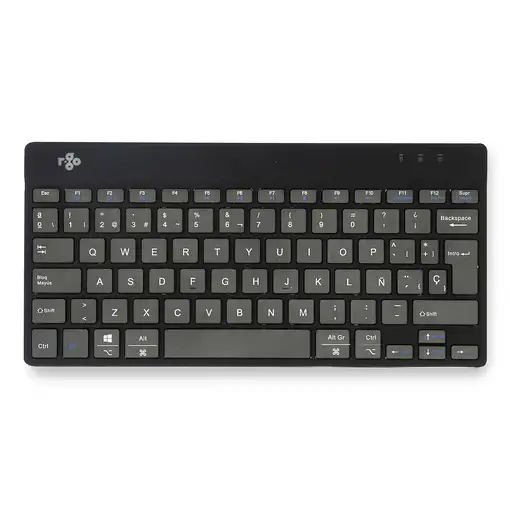 R-Go Tools Teclado ergonómico R-Go Compact Break, teclado compacto con software de
